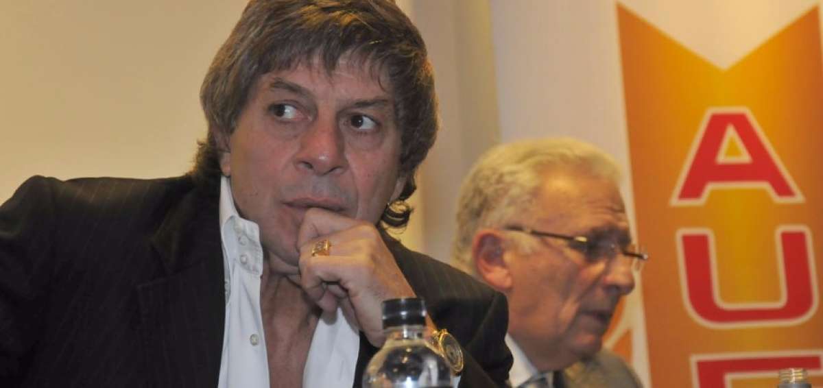El empresario deportivo y de televisi&oacute;n &lsquo;Paco&rsquo; Casal, durante una reuni&oacute;n en la Asociaci&oacute;n Uruguaya de F&uacute;tbol.