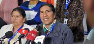 Yaku P&eacute;rez, prefecto de Azuay, es uno de los l&iacute;deres de la lucha para terminar con la miner&iacute;a met&aacute;lica cerca de fuentes de agua.