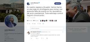 Avi&oacute;n presidencial realiz&oacute; aterrizaje emergente en Antofagasta