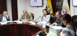 Pleno del Consejo Nacional Electoral.