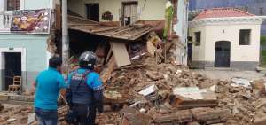 Una vivienda patrimonial colaps&oacute; en Quito
