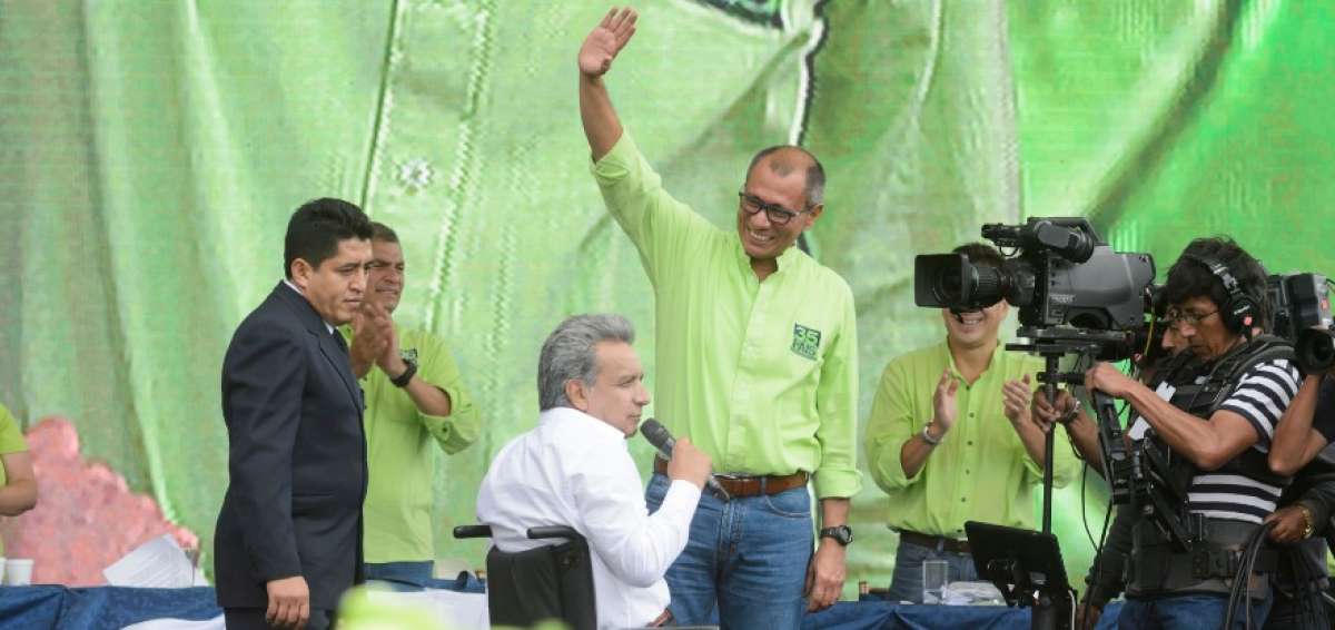Los vicepresidentes asumen el reto de reemplazar a Rafael Correa