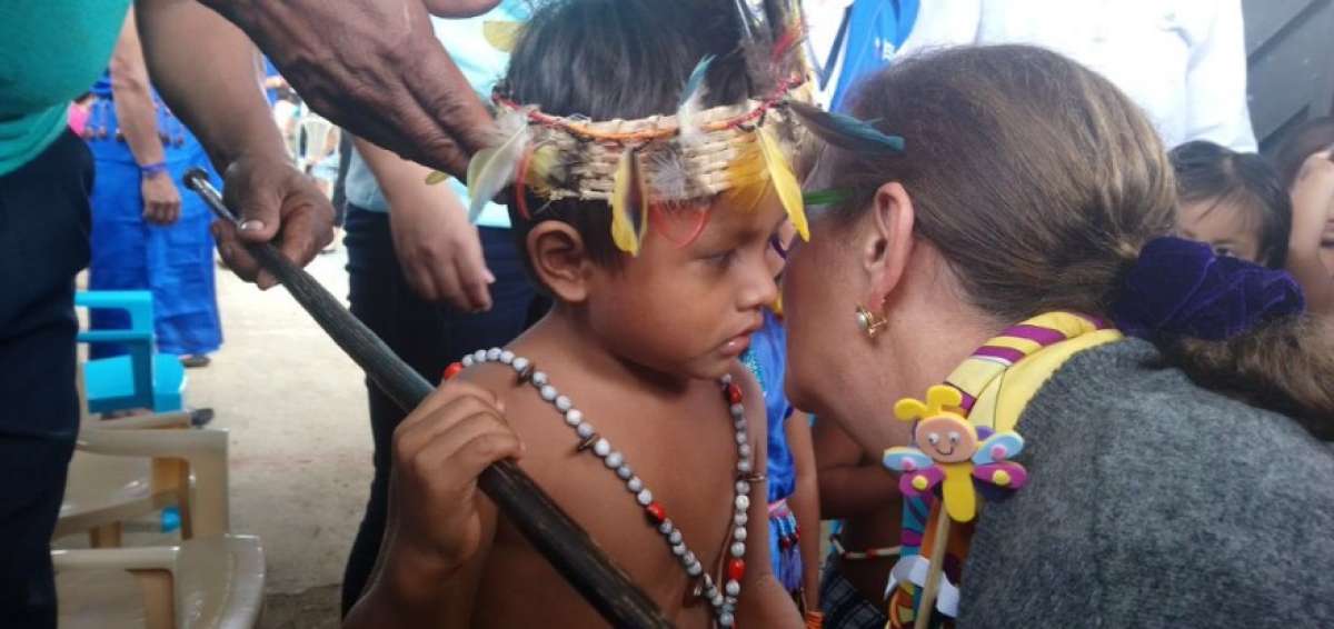 Unos 2.000 ni&ntilde;os de Amazon&iacute;a recibir&aacute;n atenci&oacute;n integral de Gobierno Ecuador