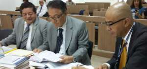 El fiscal Walter Jaramillo durante la audiencia de apelaci&oacute;n a la sentencia en el caso La Majadita. Los magistrados modificaron el fallo..