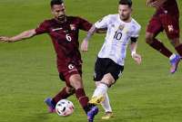 Argentina goleó 3-0 a Venezuela