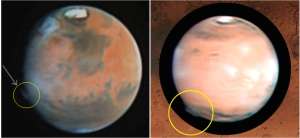 Entre las posibles fuentes de esta nube, los expertos citan las dos lunas de Marte -Fobos y Deimos-, el polvo transportado por el viento solar o restos de cometas.