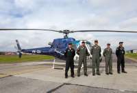 La Policía Nacional refuerza operaciones en el sur del país con el Servicio de Aeropolicial