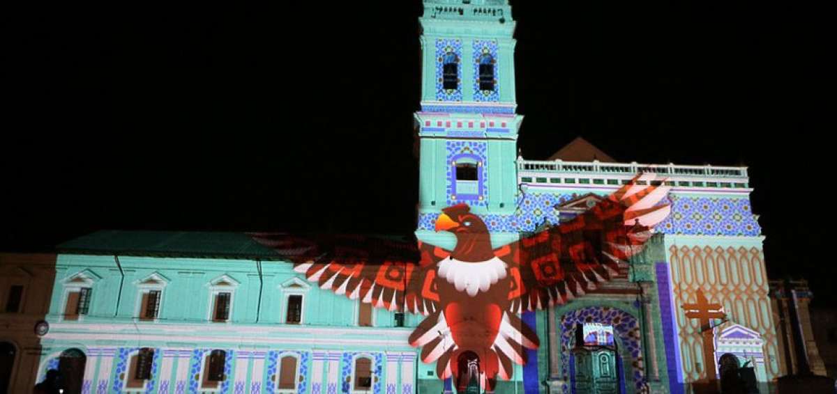 El centro de Quito se enciende con la &ldquo;Fiesta de la Luz&rdquo;