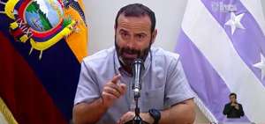 Jorge Wated,  representante de la Fuerza de Tarea Conjunta.