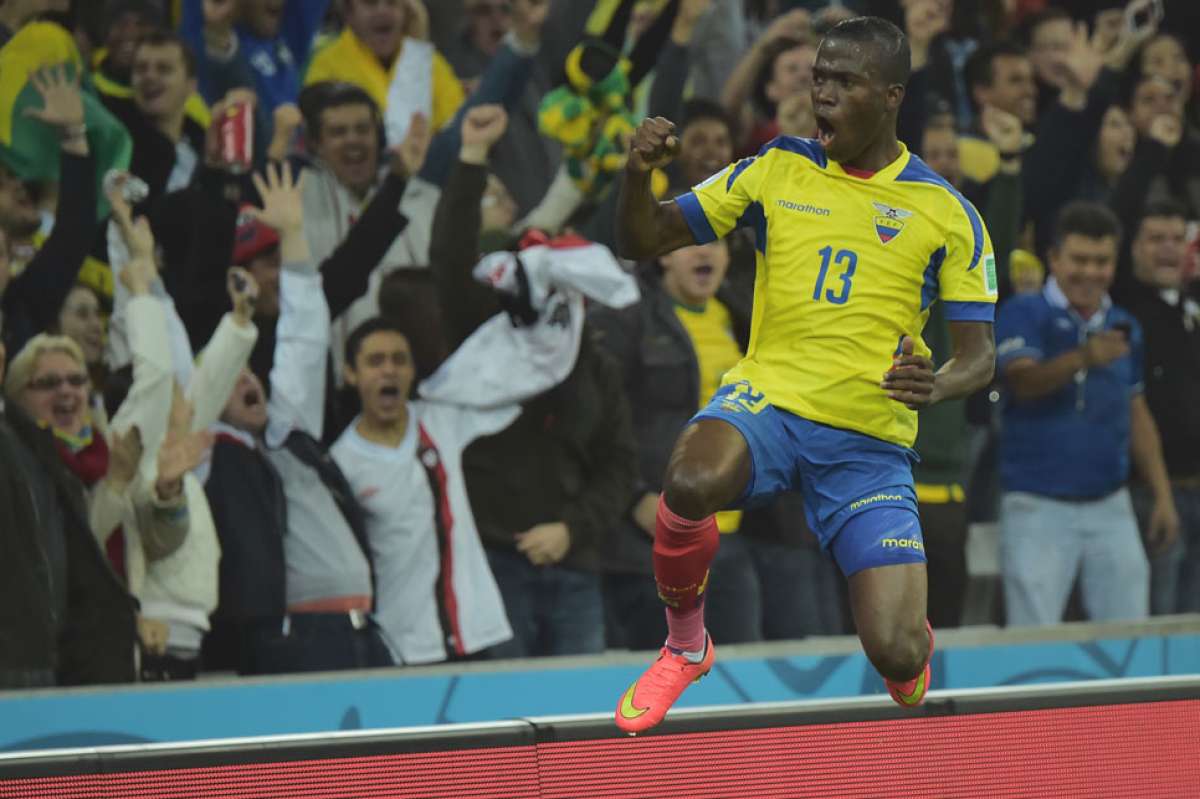 Enner Valencia fue el goleador de Ecuador en el mundial Brasil 2014. Foto: Archivo
