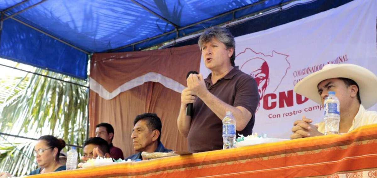 Rub&eacute;n Flores, ministro de Agricultura y Ganader&iacute;a.