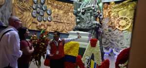 El mausoleo memorial del general Eloy Alfaro fue uno de los puntos m&aacute;s visitados ayer en Ciudad Alfaro al recordar 122 a&ntilde;os de la Revoluci&oacute;n Liberal.
