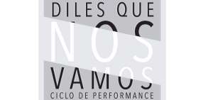 Afiche del performance de la agrupaci&oacute;n teatral.