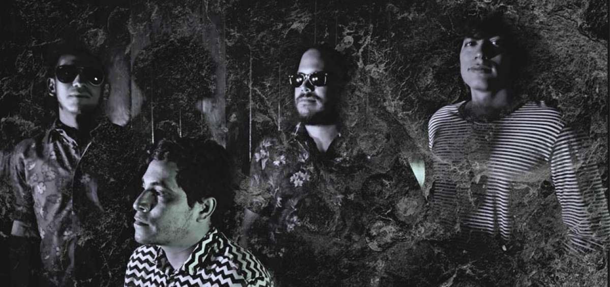 Thomas Cansing (I), &Eacute;rick Villegas, Juan Encalada y Jaime Carrillo integran el grupo Cactus Gamarra.