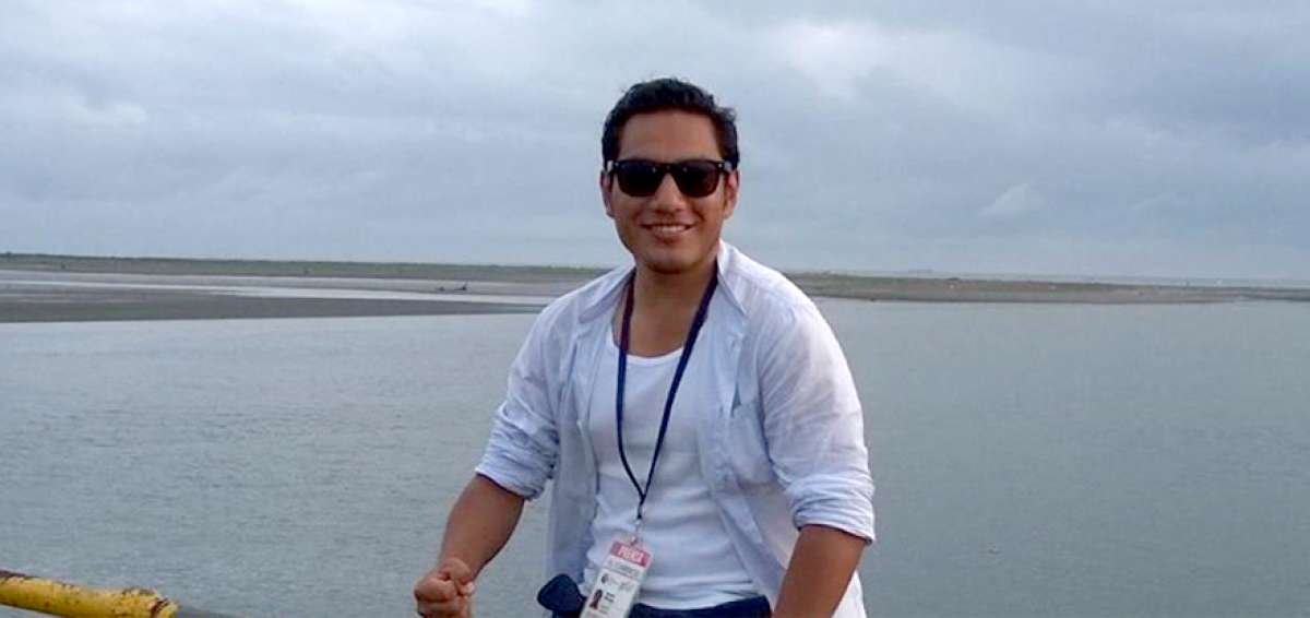Javier Ortega logr&oacute; una maestr&iacute;a en Periodismo Digital en la Universidad de Guadalajara (M&eacute;xico) el a&ntilde;o pasado.