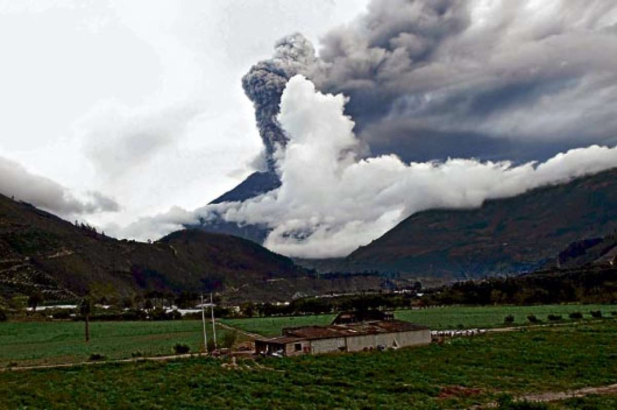 Instituto registra un incremento de sismos debido al volc&aacute;n Tungurahua