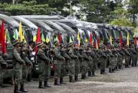 La noticia la confirmó Jaime Vela, jefe del Comando Conjunto de las Fuerzas Armadas