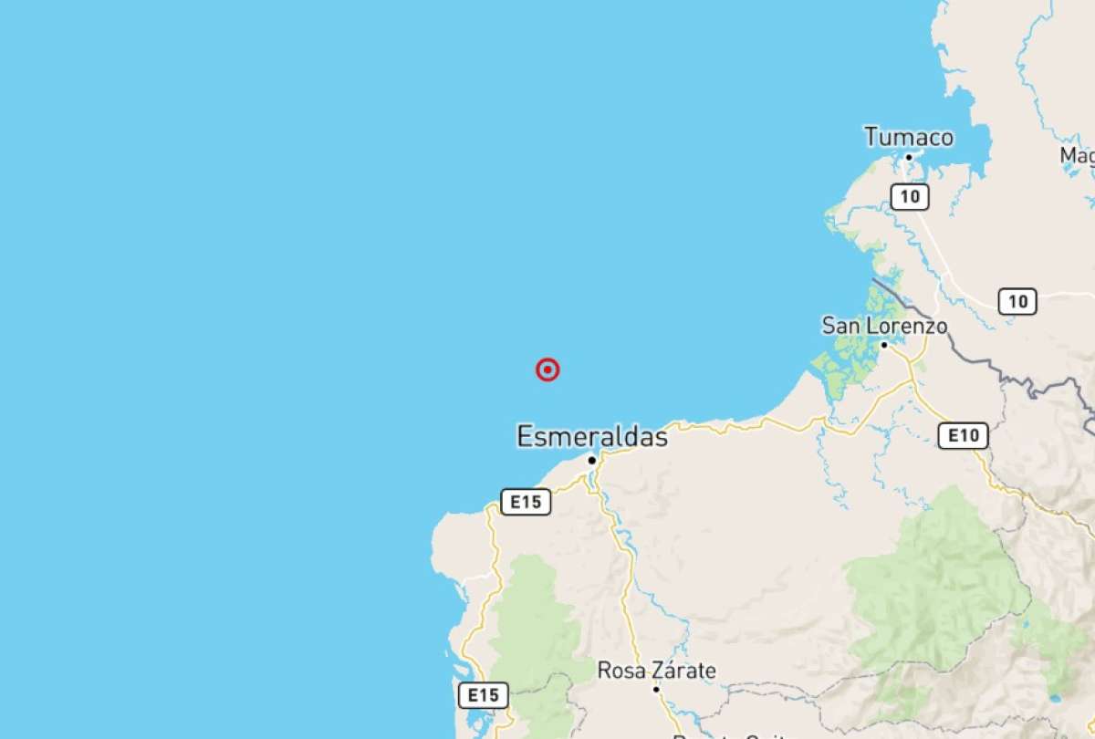 El Instituto Geofísico reportó un nuevo sismo en el Esmeraldas