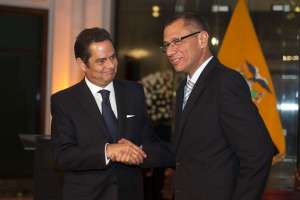 Germ&aacute;n Vargas y Jorge Glas mantendr&aacute;n una intensa agenda ma&ntilde;ana en Quito y Manab&iacute;. Foto: John Guevara/ EL TEL&Eacute;GRAFO.