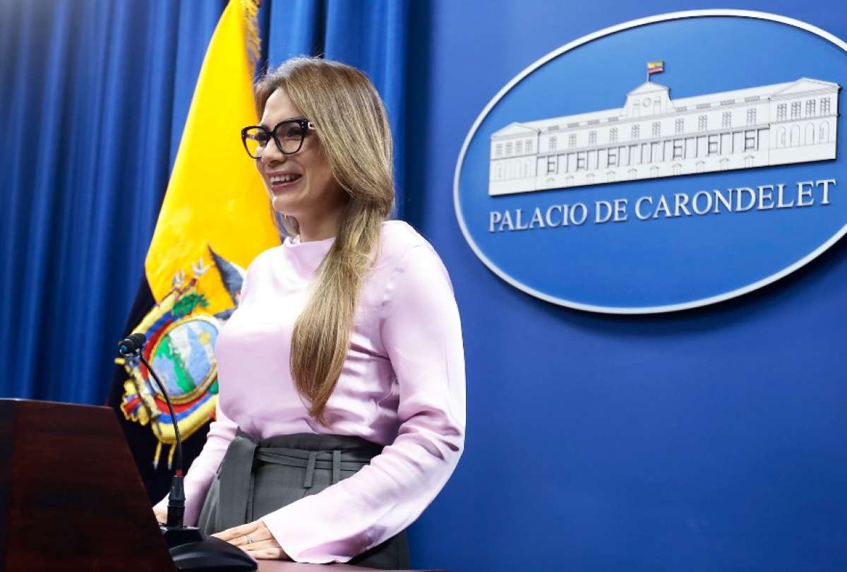 Portavoz de Carondelet, Carolina Jaramillo 