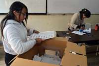 CNE empieza a registrar primeros resultados de las Elecciones Anticipadas 2023