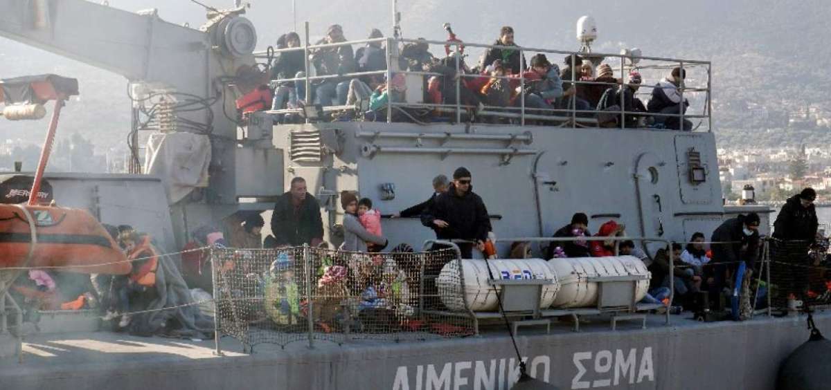 La OTAN se lanza al mar Egeo para interceptar a los migrantes