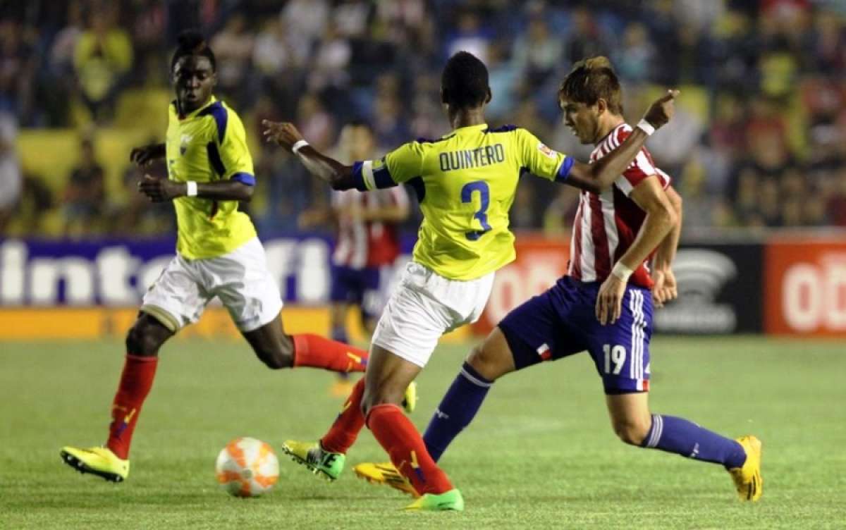 Ecuador venc&iacute;a 2-0 a Paraguay y en el segundo tiempo se produjo el empate guaran&iacute;. Foto: Tomada de @CONMEBOL_CSF