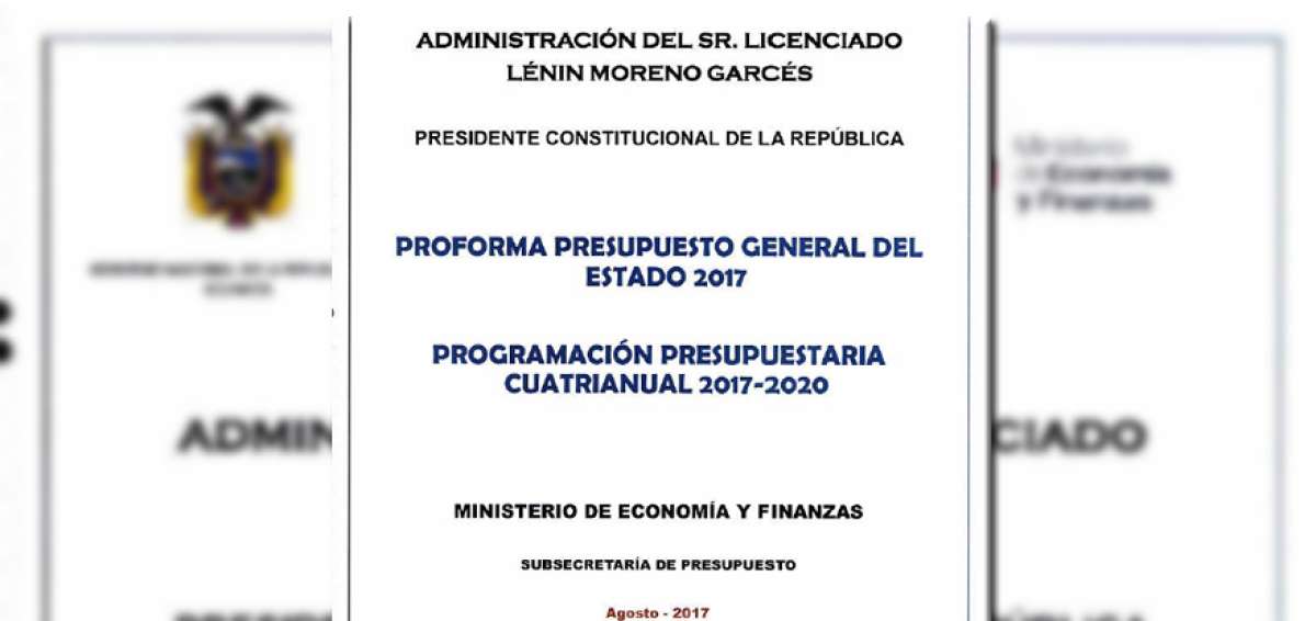 Ejecutivo entreg&oacute; la Proforma Presupuestaria a la Asamblea Nacional