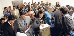 Audiencia en el Tribunal Tercero de Garant&iacute;as Penales de Pichincha  por el  asesinato de M&oacute;nica Gordon. Foto: Archivo/ El Telegrafo
