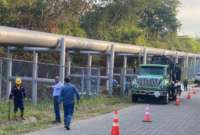 EP Petroecuador activó su Plan de Contingencia para mitigar los efectos del derrame