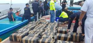 La embarcaci&oacute;n transportaba 41 bultos. Sus tripulantes ten&iacute;an v&iacute;veres para cerca de ocho d&iacute;as.
