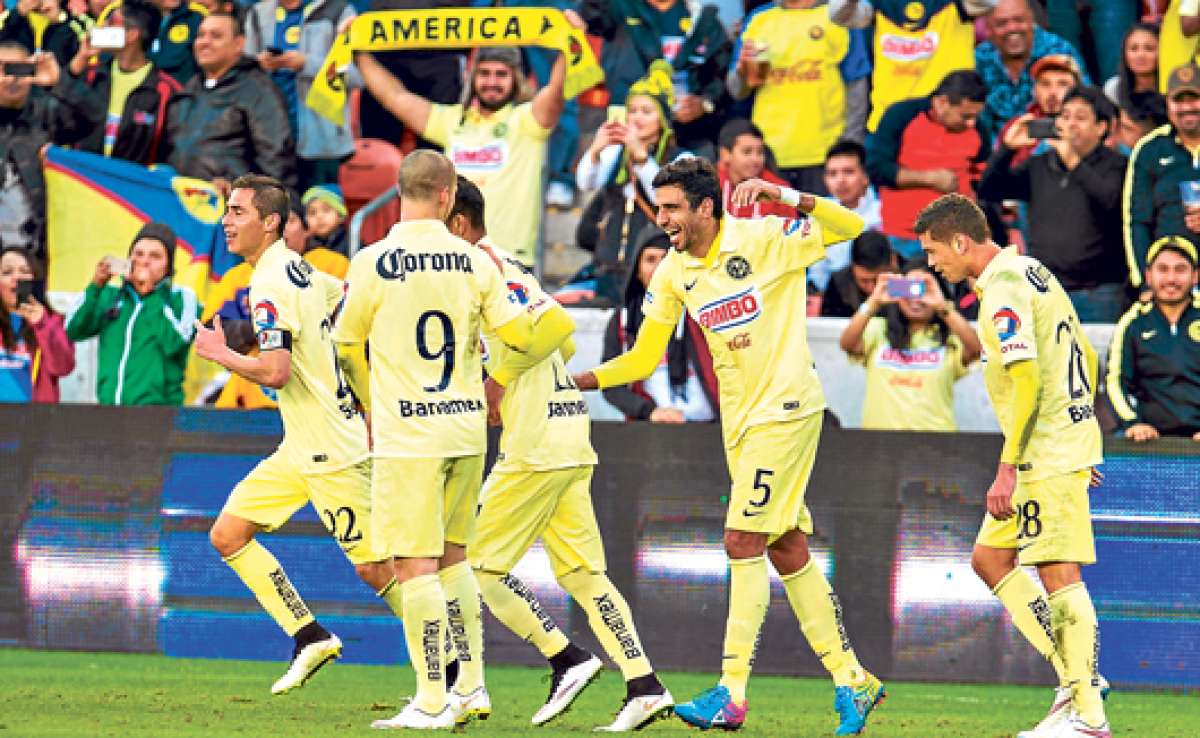 Las &lsquo;&Aacute;guilas&rsquo; del Am&eacute;rica viajaron a Houston (EE.UU.) para realizar su primer partido preparatorio de la temporada 2015 frente a los &lsquo;Rayados&rsquo; del Monterrey. Foto: Internet