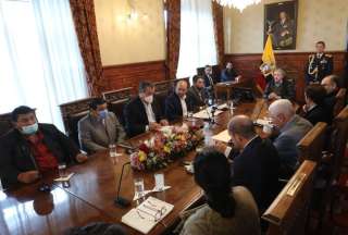 Gobierno se reunió con representantes de transporte