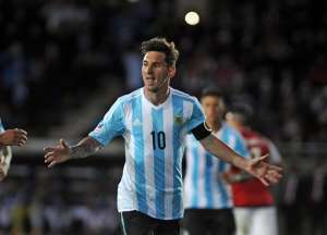 El argentino Lionel Messi conforma el tridente de ataque junto a Cristiano y Griezmann. FOTO: AFP