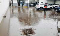 Quito registró emergencias por las fuertes lluvias. 