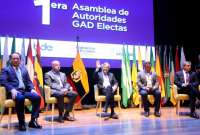 Presidente Guillermo Lasso se reunió con alcaldes y prefectos electos del país