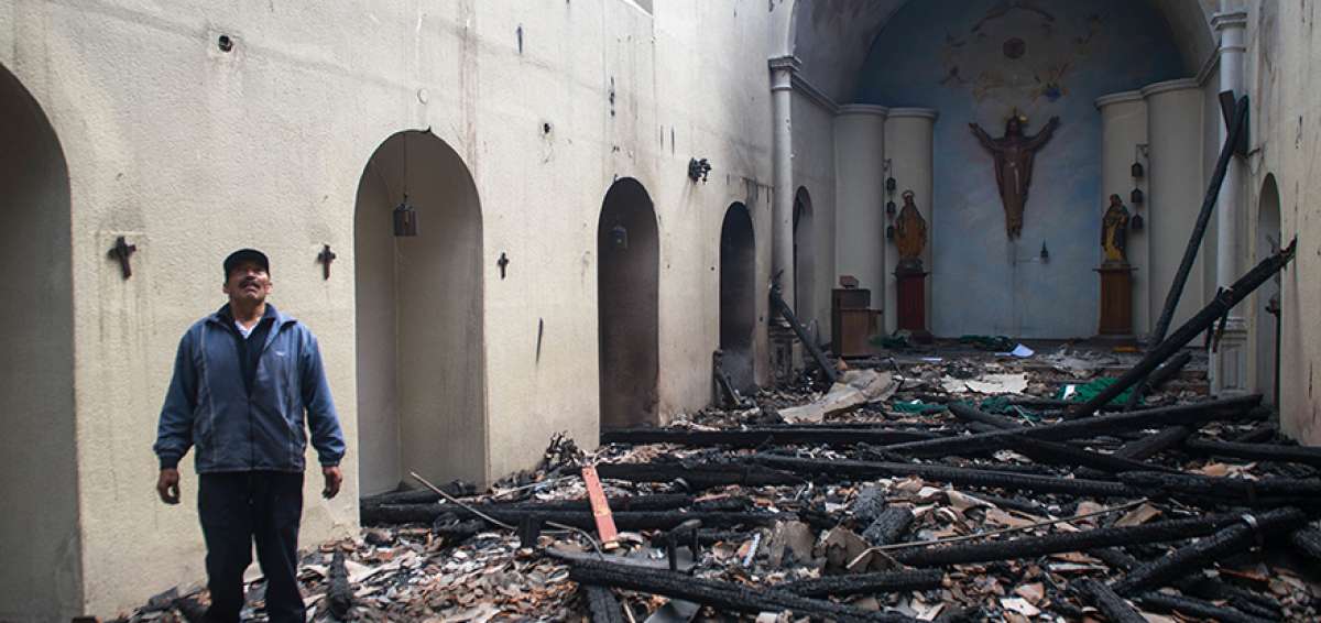El 3 de septiembre pasado ocurri&oacute; el incendio que redujo a cenizas la mayor parte del establecimiento educativo.