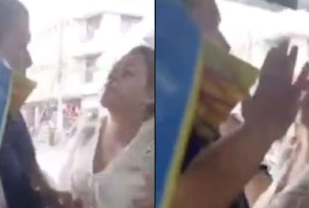 El altercado ocurri&oacute; en un espacio p&uacute;blico de Quevedo y fue grabado por testigos.