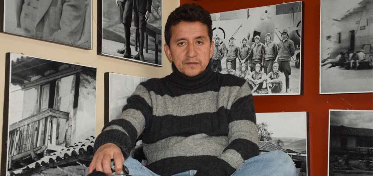Alfonso, el custodio fotogr&aacute;fico de Tulc&aacute;n