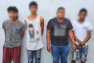 Policía Nacional detuvo a tres supuestos delincuentes en Santo Domingo de los Tsáchilas