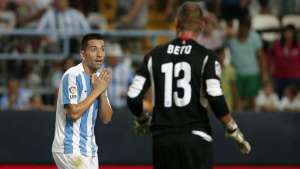 El arquero del Sevilla, Beto, fue una de las figuras del partido.