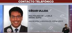 La renuncia de Sonnenholzner clarifica el panorama electoral, afirma experto