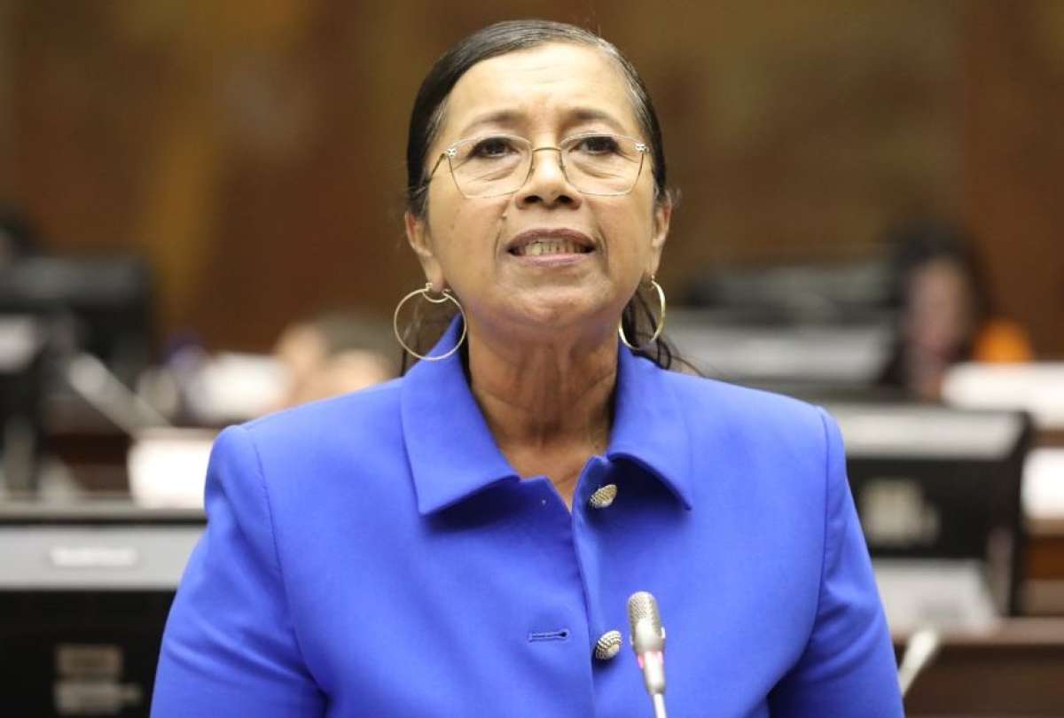 Guadalupe Llori espera ser restituida como presidenta de la Asamblea Nacional.