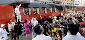 Presidente Correa inaugur&oacute; el tren de Milagro (Galer&iacute;a)