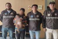 Policía Nacional liberó a una menor de dos meses de edad