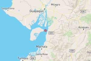Temblor se registró en Guayas este jueves