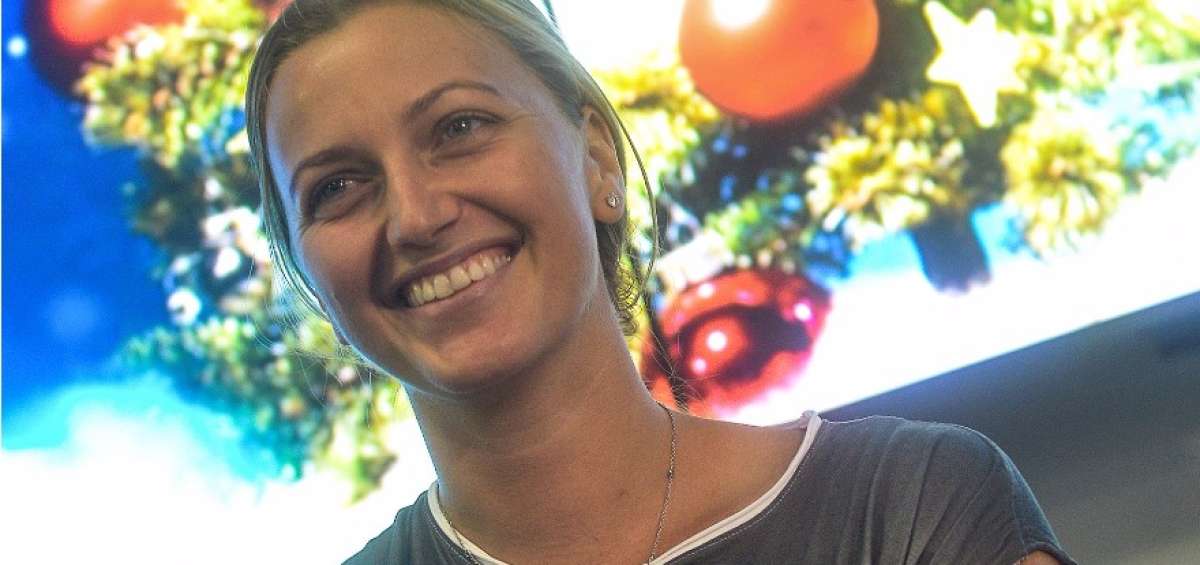 Petra Kvitova dio ayer una rueda de prensa, tres d&iacute;as despu&eacute;s de una intervenci&oacute;n quir&uacute;rgica que dur&oacute; 4 horas.  