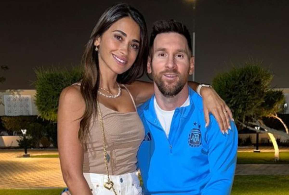 Antonela Roccuzzo y Lionel Messi fueron a un exclusivo restaurante en Qatar