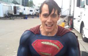 Un reto de la cubeta en media grabaci&oacute;n de Batman v Superman: Dawn of Justice