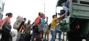 Foto referencial sobre migrantes venezolanos.
